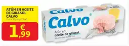 Alcampo CALVO Atún en aceite de girasol oferta