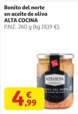 Alcampo ALTA COCINA Bonito del norte en aceite de oliva oferta
