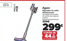 Carrefour Dyson - aspirador sin cable v8 advanced oferta