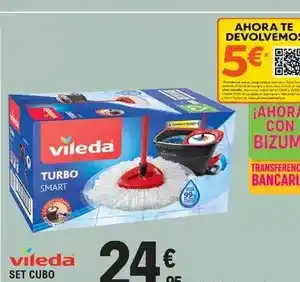 E.Leclerc Vileda - set cubo turbo smart oferta