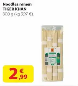 Alcampo TIGER KHAN Noodles ramen oferta