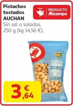 Alcampo AUCHAN Pistachos tostados oferta