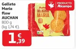Alcampo AUCHAN Galleta María flow oferta