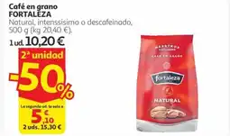 Alcampo FORTALEZA Café en grano oferta