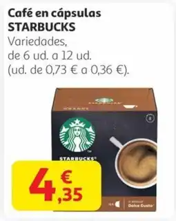 Alcampo STARBUCKS Café en cápsulas oferta