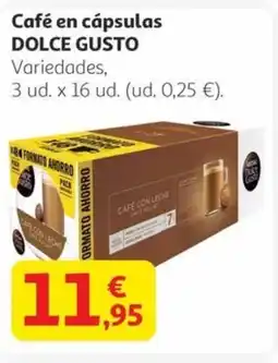 Alcampo DOLCE GUSTO Café en cápsulas oferta