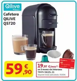 Alcampo QILIVE Cafetera Q5720 oferta