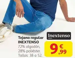 Alcampo INEXTENSO Tejano regular oferta
