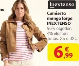 Alcampo INEXTENSO Camiseta manga larga oferta
