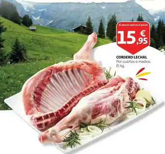 Alcampo Cordero Lechal oferta