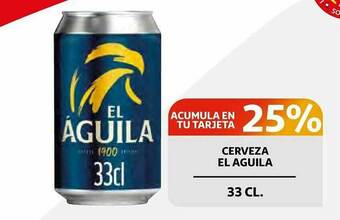 Alcampo Cerveza El Aguila oferta