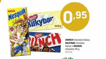 Coviran Crunch Milkbar O Nesquik oferta