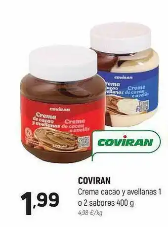 Coviran Coviran Crema Cacao Y Avellanas oferta
