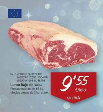 Makro Lomo Bajo De Vaca oferta
