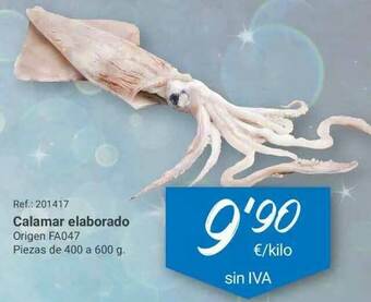 Makro Calamar Elaborado oferta