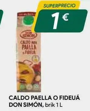 Masymas Caldo Paella O Fieuá Don Simón oferta