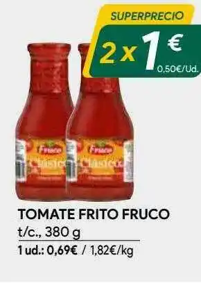 Masymas Tomate Frito Fruco oferta