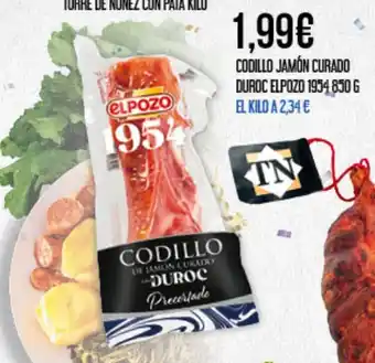 ELPOZO 1954 Codillo jamón curado duroc