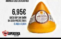 Claudio PRESTES Queso dop san simón da costa oferta