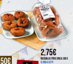 Claudio Rosquillas fritas bolsa oferta