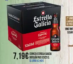 Claudio Cerveza estrella galicia botellín pack oferta