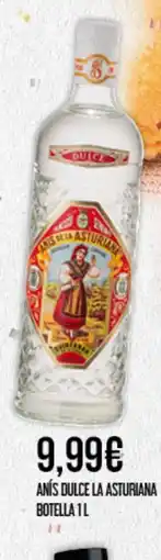 Claudio Anís dulce la asturiana botella oferta