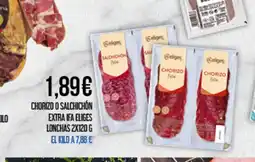 Claudio IFA ELIGES Chorizo o salchichón extra oferta