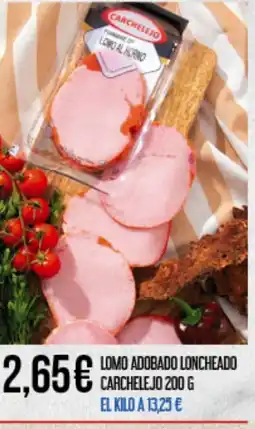 Claudio Lomo adobado loncheado carchelejo oferta
