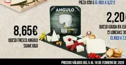 Claudio ANGULO Queso fresco oferta