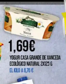Claudio Yogur casa grande de xanceda ecológico natural oferta