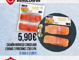 Claudio Salmon noruego congelado exkimo 2 porciones oferta