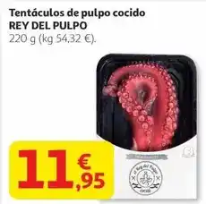Alcampo El rey pulpo - tentaculos de pulpo cocido oferta