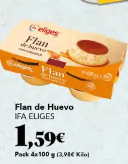 Gadis IFA ELIGES Flan de Huevo oferta
