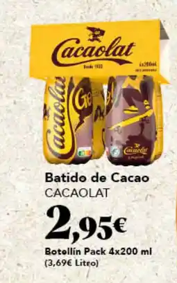 Gadis CACAOLAT Batido de Cacao oferta
