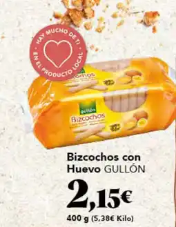 Gadis GULLÓN Bizcochos con Huevo oferta
