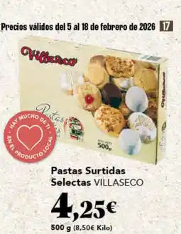 Gadis VILLASECO Pastas Surtidas Selectas oferta