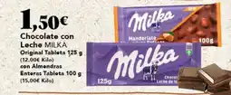Gadis MILKA Chocolate con Leche Original Tablota con Almendras Enteras Tableta oferta
