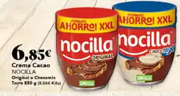 Gadis NOCILLA Crema Cacao Original o Chocomix oferta