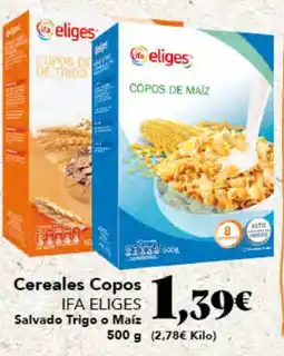 Gadis IFA ELIGES Cereales Copos Salvado Trigo o Maíz oferta