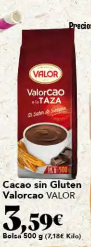 Gadis VALOR Cacao sin Gluten Valorcao oferta
