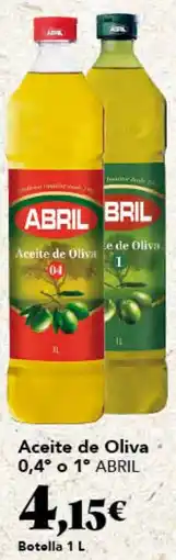 Gadis ABRIL Aceite de Oliva 0,4° o 1° oferta