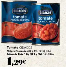 Gadis CIDACOS Tomate oferta
