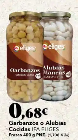 Gadis IFA ELIGES Garbanzos o Alubias Cocidas Frasco oferta