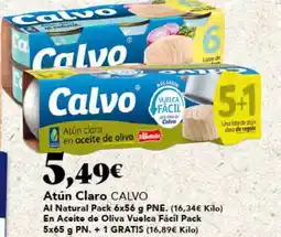 Gadis CALVO Atún Claro oferta