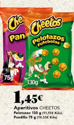 Gadis CHEETOS Aperitivos oferta