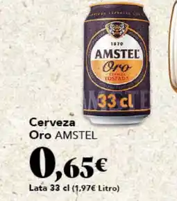 Gadis AMSTEL Cerveza Oro oferta