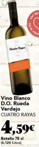Gadis CUATRO RAYAS Vino Blanco D.O. Rueda Verdejo oferta