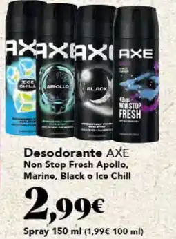 Gadis AXE Desodorante oferta