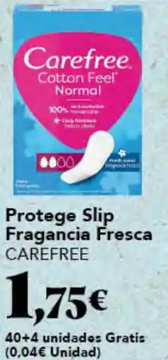 Gadis CAREFREE Protege Slip Fragancia Fresca oferta