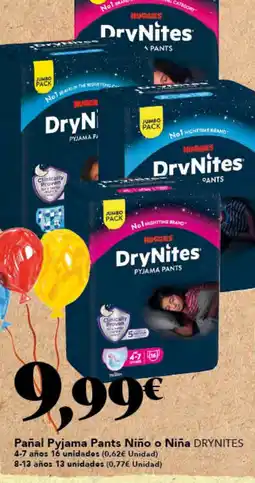 Gadis DRYNITES Pañal Pyjama Pants Niño o Niña oferta